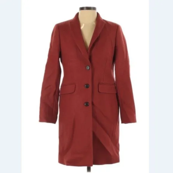 NWOT. J.Crew 100% wool topcoat